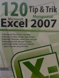 Image of 120 Tip & Trik Menguasai Microsofts Excel 2007