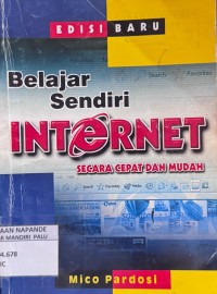 Image of Belajar Sendiri Internet: Secara Cepat dan Tepat
