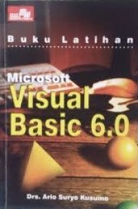 Image of Buku Latihan: Microsoft Visual Basic 6.0
