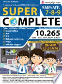 Image of Super Complete SMP/MTs: Soal Full Pembahasan